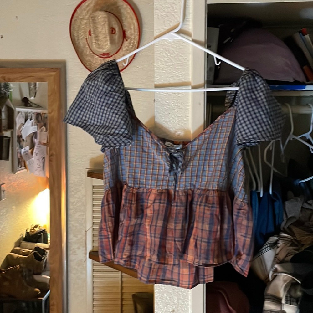 American Eagle babydoll Top